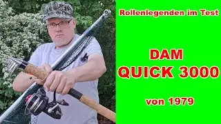 Dicker Karpfen an 50 Jahre alter Angel, hat sie gehalten? DAM Quick 3000 und Princess Teleskoprute