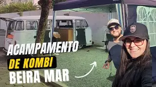 UM ACAMPAMENTO BEIRA MAR NA PRAIA DA ARMA&Ccedil;&Atilde;O - PENHA/SANTA CATARINA
