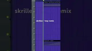 Scary Monsters and Nice Sprites (remix) #skrillex #remix #producer #trapremix #sample