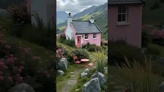 Peaceful Cottage Life in Nature, Relaxing Home Vibes. Simple Cottagecore Lifestyle