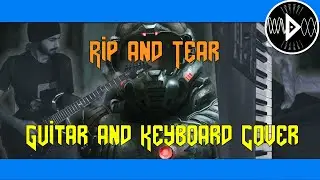 DOOM Eternal | Rip and Tear Cover | Guitar and Keyboard Cover by Dissonant Records