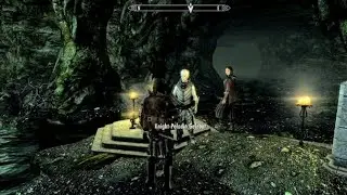 Skyrim Dawnguard: The Last Dragonborn and Serana find an ancient Snow Elf 