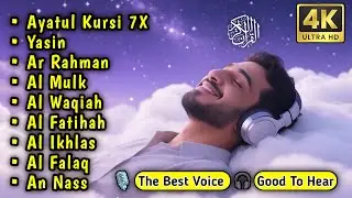 Listen Before Sleep: Surah Yasin, Ar-Rahman, Al-Waqiah, Al-Mulk | Remove Anxiety & Stress,YSR