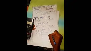 Solving problem Step by Step on Conversion of Decimal Number To Octal Number. #Example 2