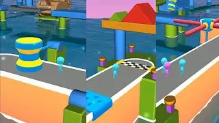 Toy Race 3D - Gameplay Walkthrough Level 1-10 ( by Mobospil )
