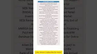July1 current affairs| General awareness questions for competative exams#affairscloud#currentaffairs