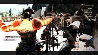 Five light parries in a row