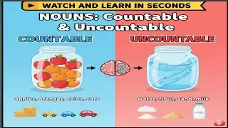 COUNTABLE AND UNCOUNTABLE NOUNS