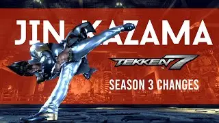 Jin Kazama SEASON 3 Changes BREAKDOWN | TEKKEN 7