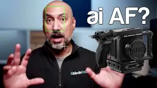 How To Auto Focus on RED KOMODO 6K - AI Learning AF  RED Control App Demo