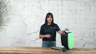 НОВИНКА: Обзор на детский чемокат Micro Luggage Junior LED ментоловый