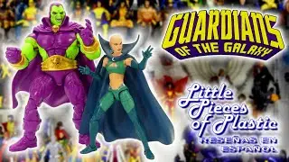 Drax The Destroyer & Moondragon Marvel Legends Guardians Of The Galaxy Reseña Little Pieces Plastic