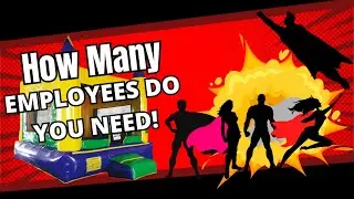 How Many Employees do You Need in the Bounce House Rental Business?