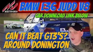 Assetto Corsa BMW E36 JUDD V8 Hill Climb - Can It Beat GT3 Cars?