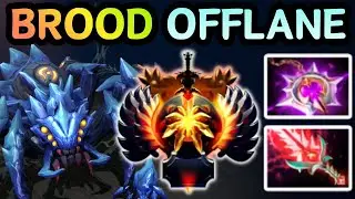 🔥 NEW PATCH 7.40b WEB DEATH ZONES — BROODMOTHER OFFLANE | DOTA 2 GAMEPLAY 🔥