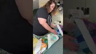 Scrappy Rainbow Finds A Home! #quilting