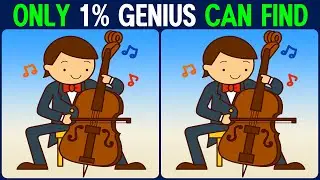 【Find the Difference】 Keep your brain healthier!