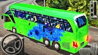 Coach Highway Offroad Bus Driving Simulator - Uphill Transport Hill Driver - Android GamePlay