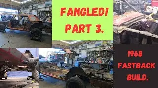Dissecting a classic mustang. Fangled part 3 #mustang #howto #fastback #diy