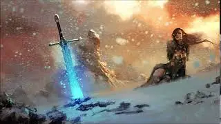 Hybrid Cinematic Epic Trailer for cinema and movie Royalty free