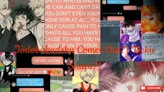 Todobakudeku Comes Out?!|| Deku Snaps?!||🤍❤️🧡💚|| Read Description Please|| BNHA Official Simp 💥