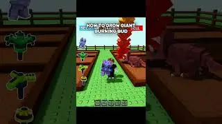 Growing GIANT Burning Bud🔥| Grow A Garden Roblox