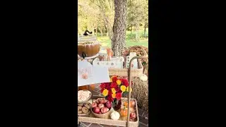 DIY Apple Cider Bar Cart