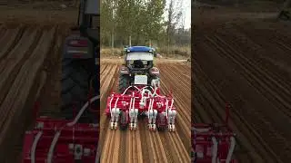 High-end air-suction vegetable seeder for efficient planting.#agriculture#seeder #planter  #carrot