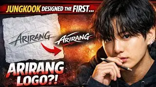 Jungkook Personally Designed the First ARIRANG Logo? BTS Fans Are Shocked