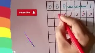 Arabic alphabet Arabic vocabulary Alif anar alif baa taa Urdu alphabet for kids and Toddlers.. 