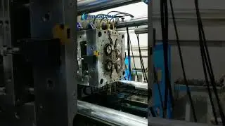 2K Injection Mold Trial For Automotive Cover HOSHI TOOL MANUFACTURING