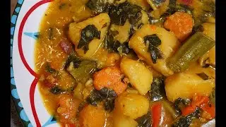 Incredible Breadfruit Stew #MeatFreeMondays | CaribbeanPot.com