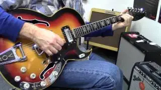 Portland Music Company-- Vintage Vox Grand Prix Guitar