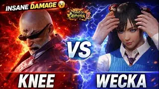 Tekken 8 | Knee (Feng Wei) vs Wecka (Xiaoyu) | High Level Gameplay