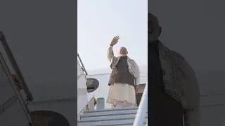 PM Modi emplanes for Kuwait