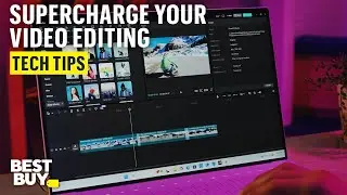 Speed Up Your Video Editing with NVIDIA GeForce RTX 50 Series Laptops &ndash; Tech Tips from Best Buy