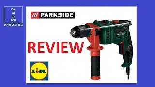 Parkside Hammer Drill PSBM 750 B3 REVIEW / TEST (Lidl 750W 3000 min⁻¹ 48 000 min⁻¹ 10 Nm)