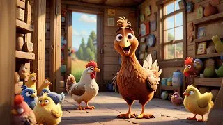 Four Happy Hens Learn Days of the Week | Days of the Week Song Kids | Preschool Learning Rhymes
