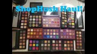 ShopHush Haul! 14 Palettes for $36.00!