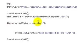 How to read table cell values in Selenium