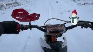 Pojezdy ve sněhu- došel mi benzin?🫠