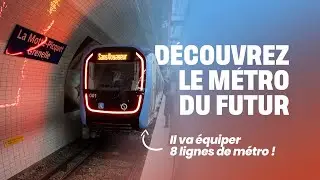 D&eacute;couvrez le m&eacute;tro du futur qui vient d'arriver sur la ligne 10 !