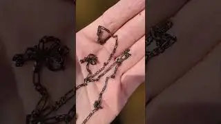 Серебряная находка #подводныйкоп #находка #цепочка #серебро