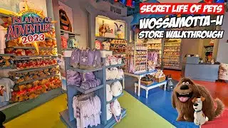 Wossamotta-U Shop Full Tour in Toon Lagoon Islands Of Adventure (Feb 2023) [4K]