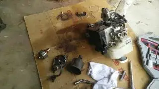 2003 Mitsubishi Montero Hydraulic Brake Booster motor failure (same system used in Toyota and Lexus)