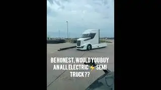 would you buy an electric semi truck?
