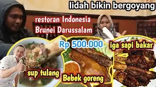 RESTORAN INDONESIA DI BRUNEI,MENU SUP TULANG,IGA BAKAR, NASI GORENG,AYAM KREMES,BEBEK GORENG