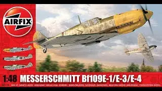 Airfix 1/48 Scale Messerschmitt BF109 E
