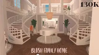 BLOXBURG| blush family home| housebuild| axlea