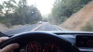 Dynamic PoV 2014 BMW 335i M-sport handling and acceleration test part 2